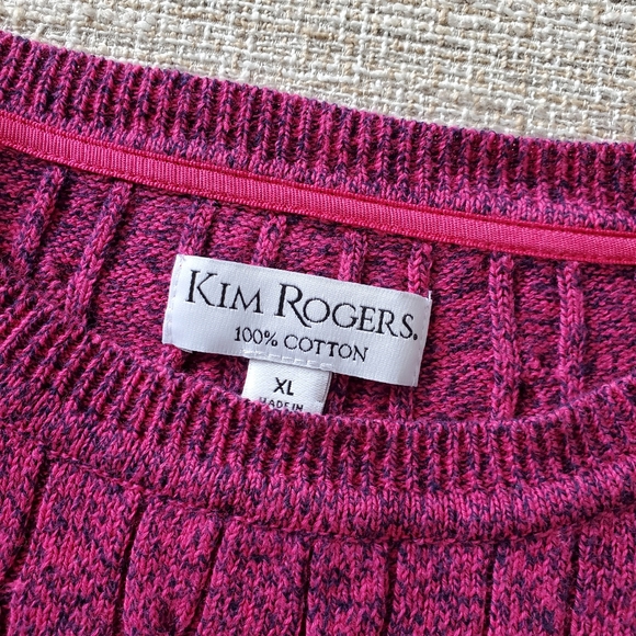 Kim Roger's Cotton Sweater - Picture 3 of 4